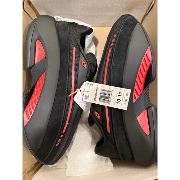 NEW Adidas Mad IIINFINITY Men\'s IF7125 Black/Red Size 10